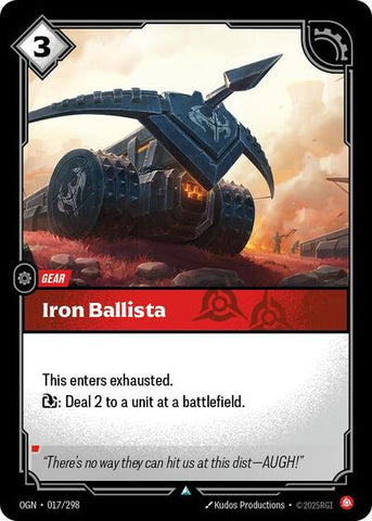 Iron Ballista (Origins) Near Mint