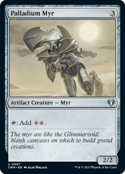 Palladium Myr (Commander Masters) Near Mint