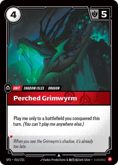 Perched Grimwyrm (Spiritforged) Near Mint