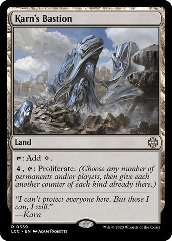 Karn's Bastion (Commander: The Lost Caverns of Ixalan) Near Mint