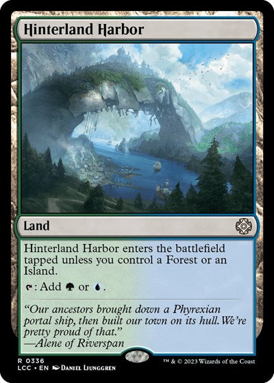 Hinterland Harbor (Commander: The Lost Caverns of Ixalan) Near Mint