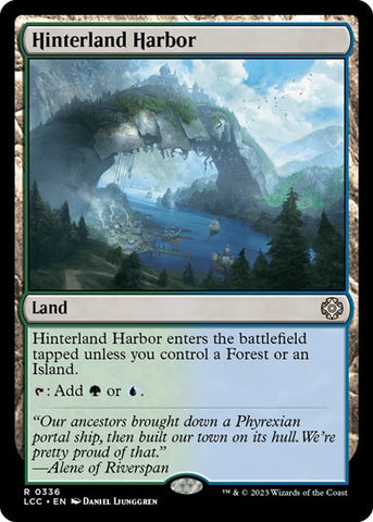 Hinterland Harbor (Commander: The Lost Caverns of Ixalan) Near Mint