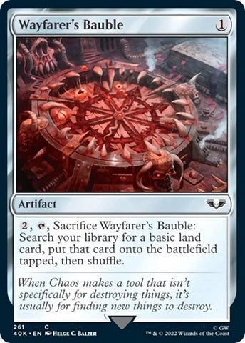 Wayfarer's Bauble (261) (Universes Beyond: Warhammer 40K) Near Mint
