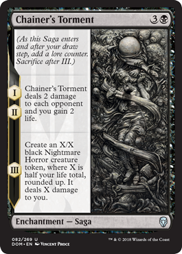 Chainer's Torment (Dominaria) Near Mint Foil
