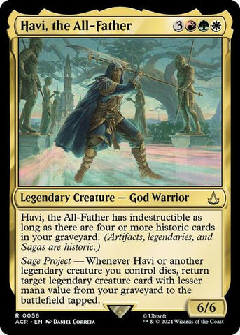 Havi, the All-Father (Universes Beyond: Assassin's Creed) Near Mint Foil