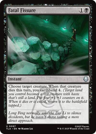 Fatal Fissure (Avatar: The Last Airbender) Near Mint