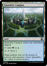 Quandrix Campus (Commander: Modern Horizons 3) Near Mint