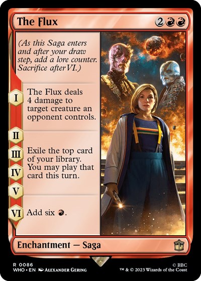 The Flux (Universes Beyond: Doctor Who) Near Mint