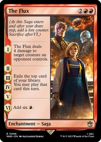 The Flux (Universes Beyond: Doctor Who) Near Mint