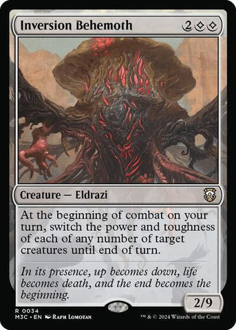 Inversion Behemoth (Commander: Modern Horizons 3) Near Mint