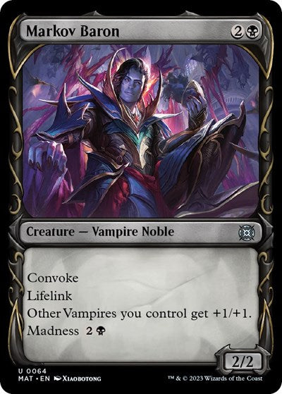 Markov Baron (Showcase) (March of the Machine: The Aftermath) Near Mint