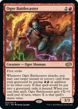 Ogre Battlecaster (Jumpstart 2022) Near Mint