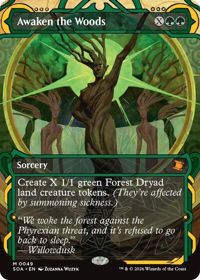 Awaken the Woods (Secrets of Strixhaven: Mystical Archive) Near Mint
