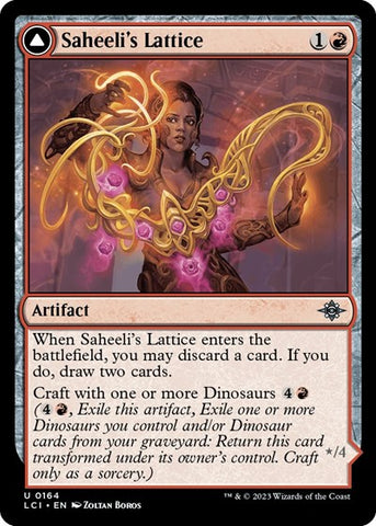 Saheeli's Lattice (The Lost Caverns of Ixalan) Near Mint Foil