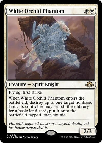 White Orchid Phantom (Modern Horizons 3) Near Mint