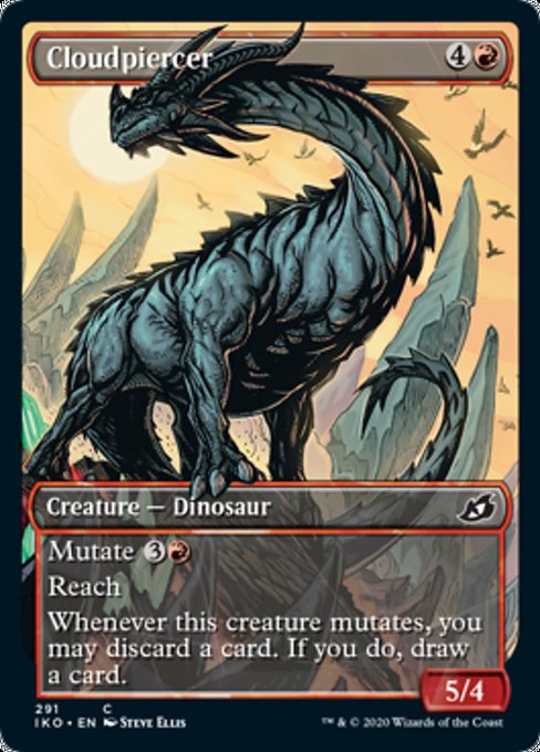 Cloudpiercer (Showcase) (Ikoria: Lair of Behemoths) Near Mint Foil