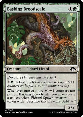 Basking Broodscale (Modern Horizons 3) Near Mint