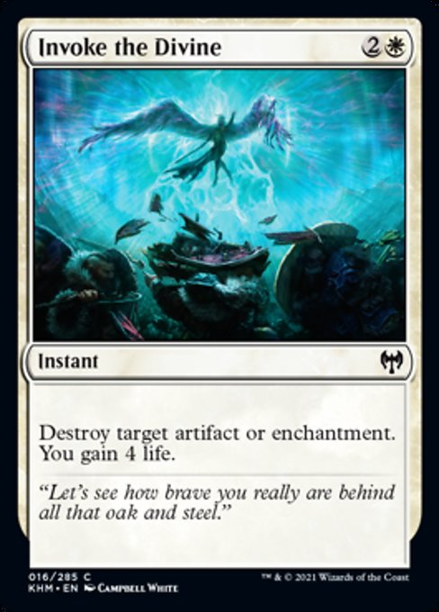 Invoke the Divine (Kaldheim) Near Mint Foil