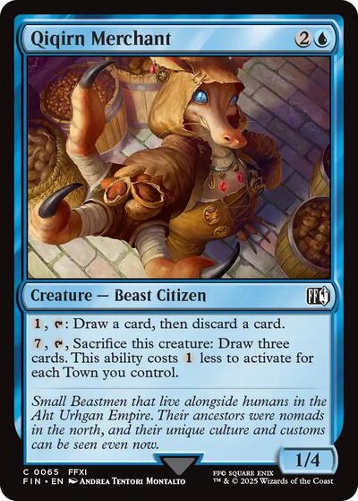 Qiqirn Merchant (Universes Beyond: FINAL FANTASY) Near Mint Foil