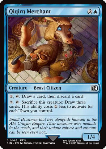 Qiqirn Merchant (Universes Beyond: FINAL FANTASY) Near Mint Foil