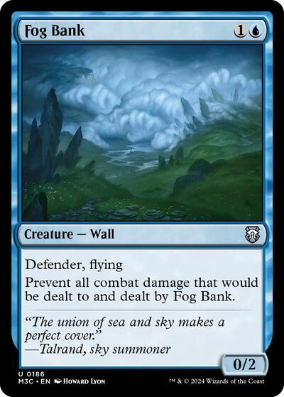 Fog Bank (Commander: Modern Horizons 3) Near Mint