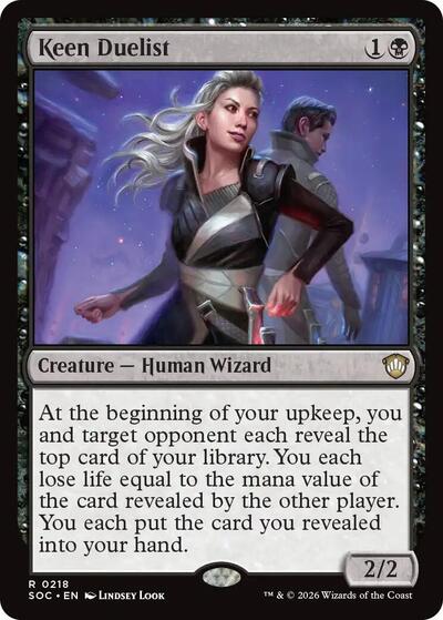 Keen Duelist (Commander: Secrets of Strixhaven) Near Mint