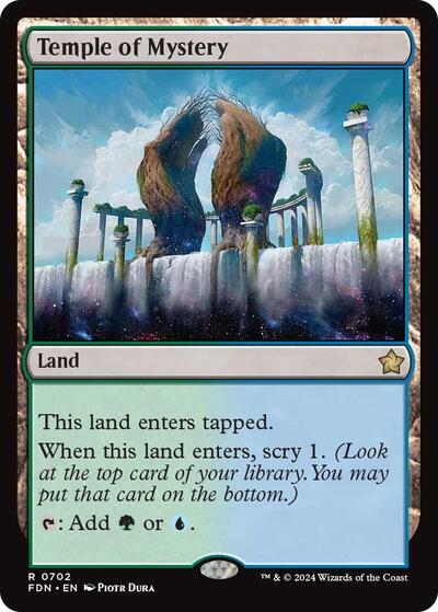 Temple of Mystery (Foundations) Near Mint
