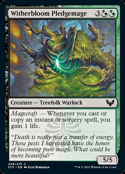 Witherbloom Pledgemage (Strixhaven) Near Mint