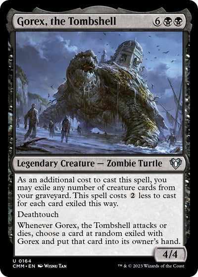 Gorex, the Tombshell (Commander Masters) Light Play Foil