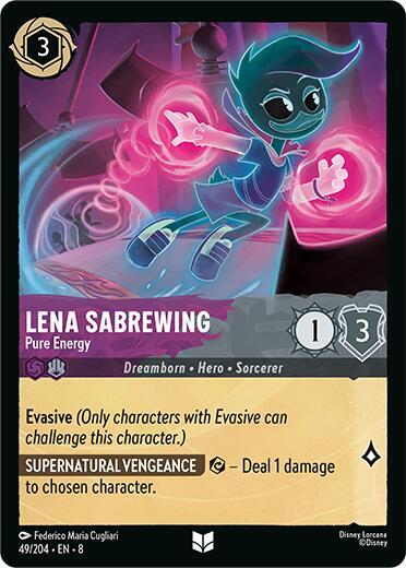 Lena Sabrewing -- Pure Energy (Reign of Jafar) Near Mint
