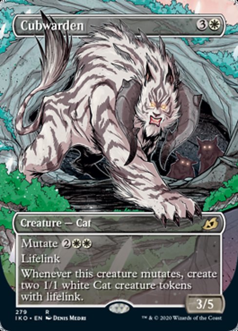 Cubwarden (Showcase) (Ikoria: Lair of Behemoths) Near Mint