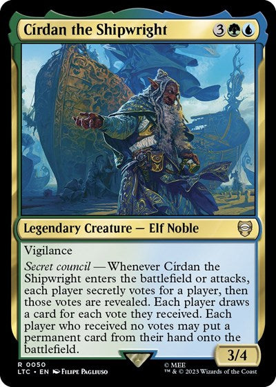 Cirdan the Shipwright (Commander: The Lord of the Rings: Tales of Middle-earth) Near Mint