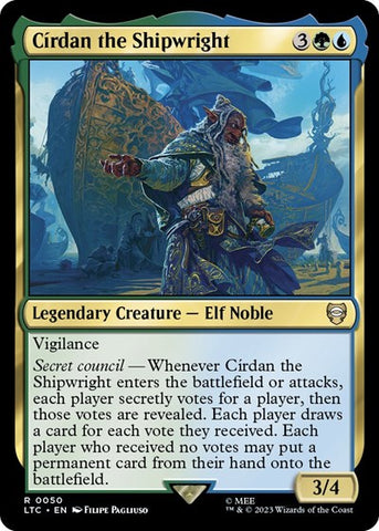 Cirdan the Shipwright (Commander: The Lord of the Rings: Tales of Middle-earth) Near Mint