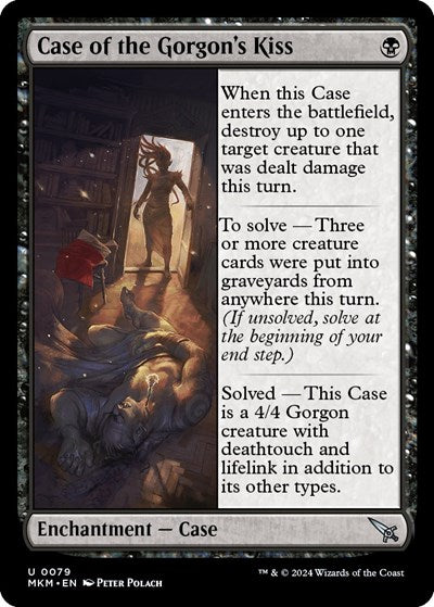Case of the Gorgon's Kiss (Murders at Karlov Manor) Near Mint