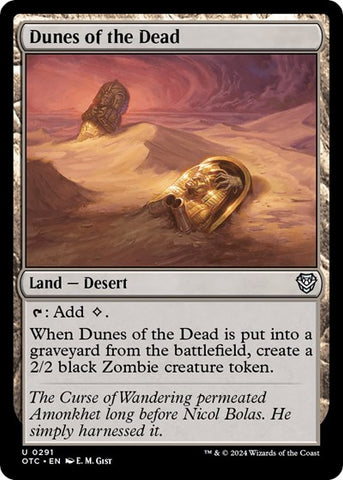 Dunes of the Dead (Commander: Outlaws of Thunder Junction) Near Mint