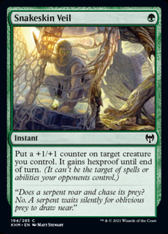Snakeskin Veil (Kaldheim) Near Mint Foil