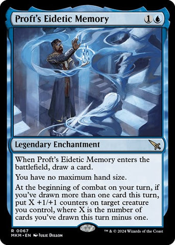 Proft's Eidetic Memory (Murders at Karlov Manor) Near Mint Foil