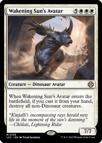 Wakening Sun's Avatar (Commander: The Lost Caverns of Ixalan) Near Mint