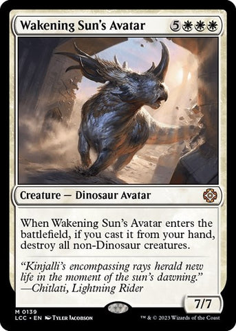Wakening Sun's Avatar (Commander: The Lost Caverns of Ixalan) Near Mint