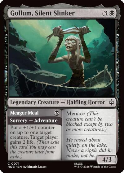 Gollum, Silent Slinker (The Hobbit) Near Mint