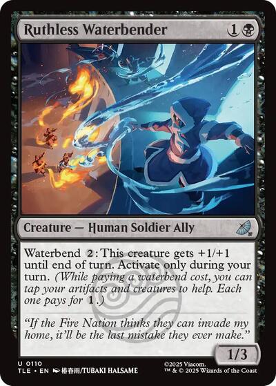 Ruthless Waterbender (Avatar: The Last Airbender: Eternal-Legal) Near Mint Foil