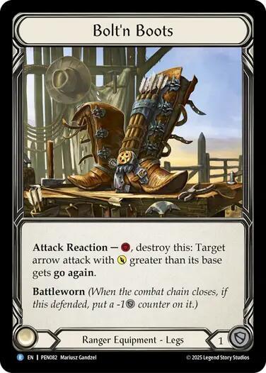 Bolt'n Boots (Compendium of Rathe) Near Mint