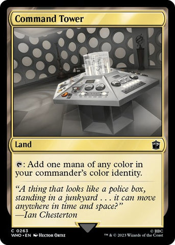Command Tower (0263) (Universes Beyond: Doctor Who) Near Mint