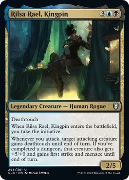 Rilsa Rael, Kingpin (Commander Legends: Battle for Baldur's Gate) Near Mint Foil