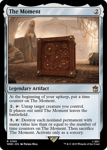 The Moment (Universes Beyond: Doctor Who) Near Mint Foil