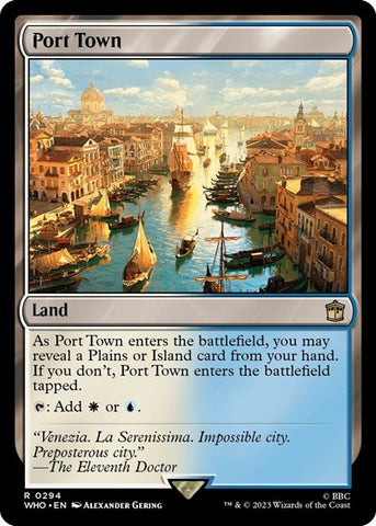 Port Town (Universes Beyond: Doctor Who) Near Mint