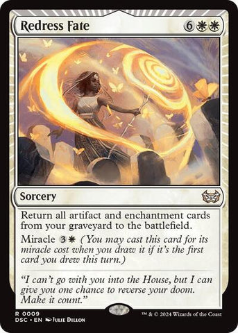 Redress Fate (Commander: Duskmourn: House of Horror) Near Mint