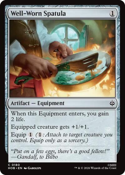 Well-Worn Spatula (The Hobbit) Near Mint Foil