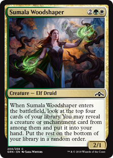 Sumala Woodshaper (Guilds of Ravnica) Near Mint Foil