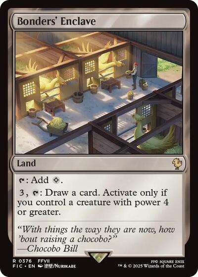Bonders' Enclave (Commander: FINAL FANTASY) Near Mint
